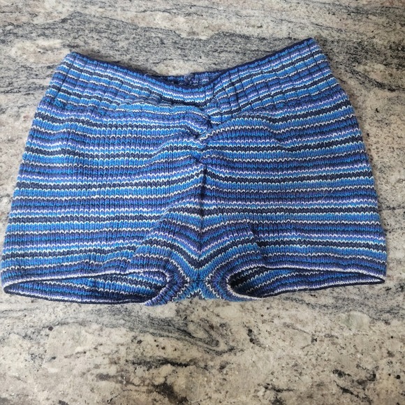 Capezio Harmonie Ballet sweater shorts Blues Size Small - Picture 1 of 4